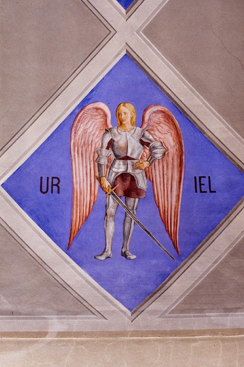 Arcangelo Uriel affresco