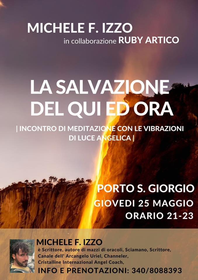 Meditazione Porto san Giorgio con Michele Francesco Izzo