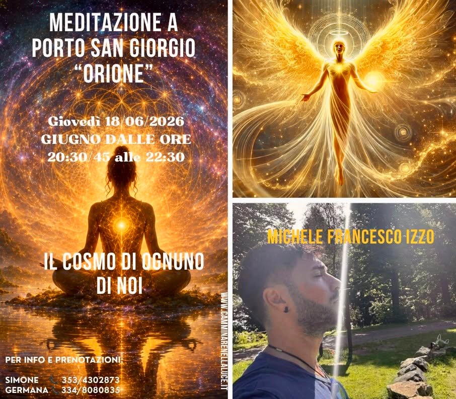 Meditazione Michele Francesco Izzo marche