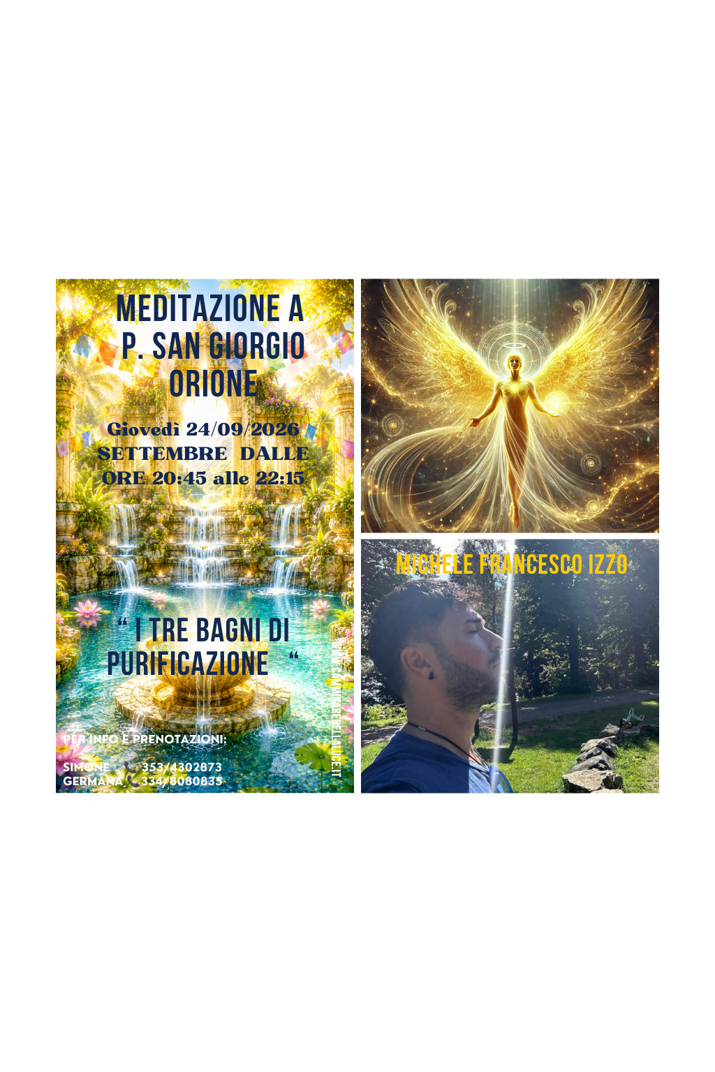 Michele Francesco Izzo meditazioni nelle Marche