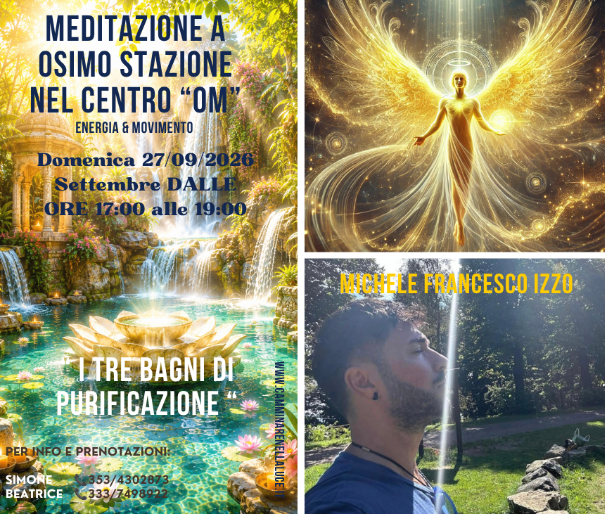 Michele Francesco Izzo meditazioni Marche